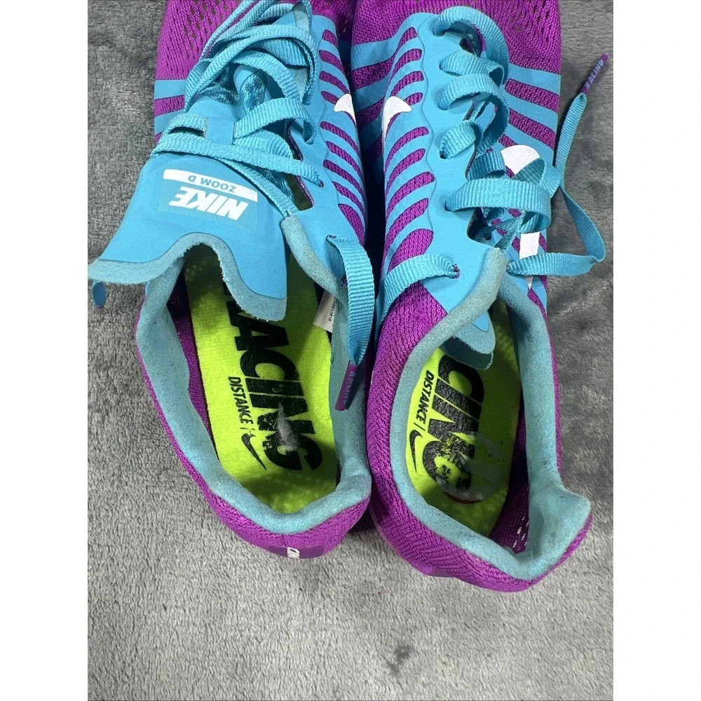 Nike Shoes Zoom Rival D Womens 6 Distance Racing Spikes Performance Sport Track‎